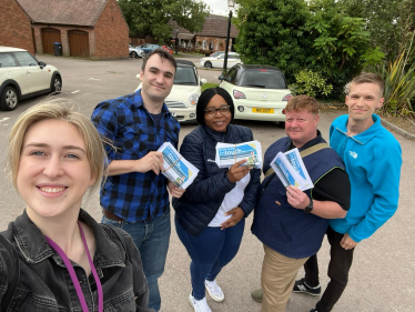 Team out in Dunsmore